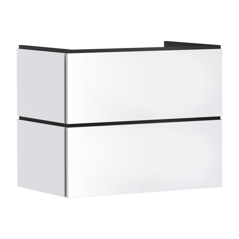 Тумба під раковину підвісна Hansgrohe Xilesa E 78х47 см МДФ матовий білий 54296700