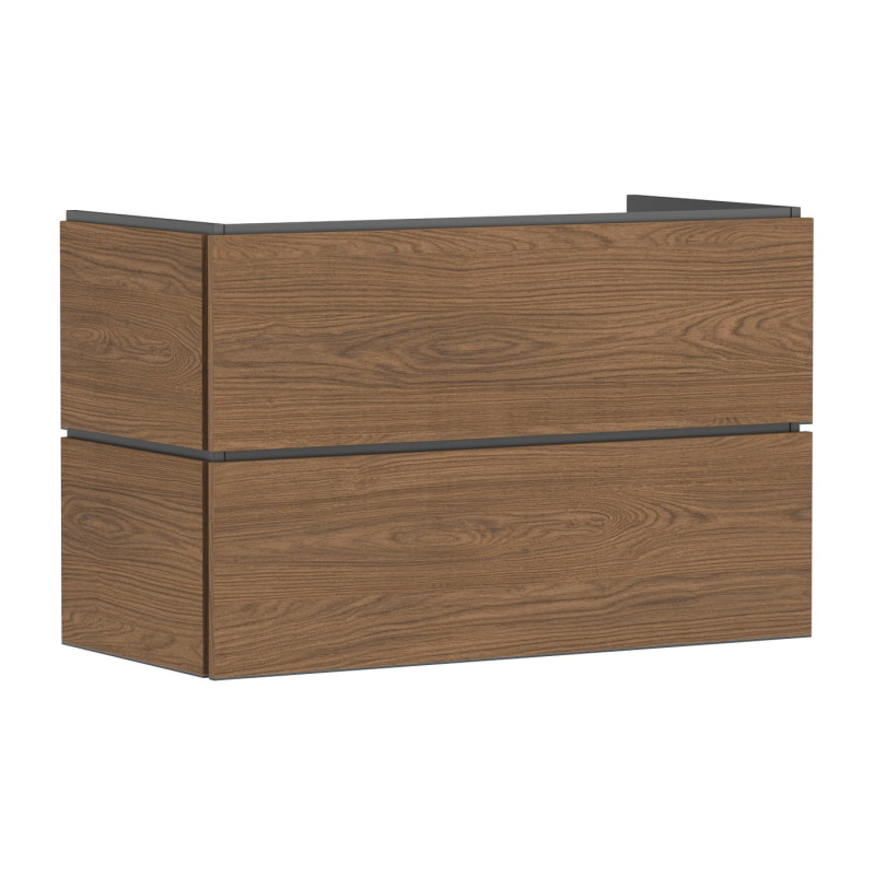 Тумба под раковину подвесная Hansgrohe Xilesa E 98х47 см ДСП дуб кашемир 54297550