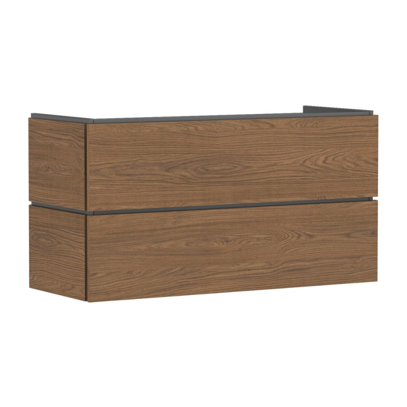 Тумба под раковину подвесная Hansgrohe Xilesa E 118х47 см ДСП дуб кашемир 54298550