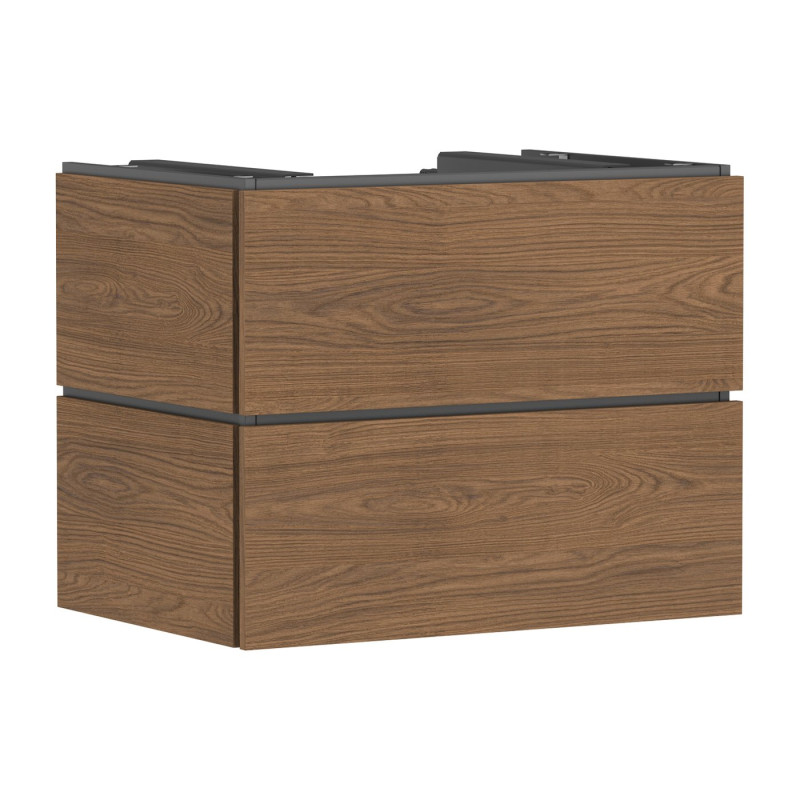 Тумба під раковину підвісна Hansgrohe Xilesa E 78х55 см ДСП дуб кашемір 54299550