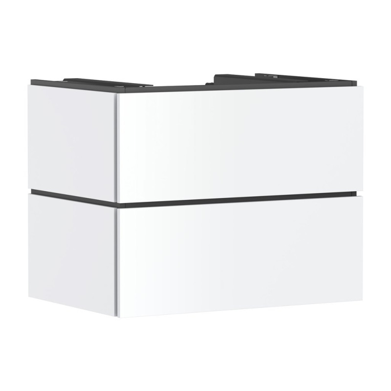 Тумба під раковину підвісна Hansgrohe Xilesa E 78х55 см МДФ матовий білий 54299700