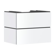 Тумба під раковину підвісна Hansgrohe Xilesa E 78х55 см МДФ матовий білий 54299700