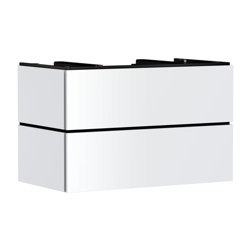 Тумба под раковину подвесная Hansgrohe Xilesa E 98х55 см МДФ матовый белый 54302700