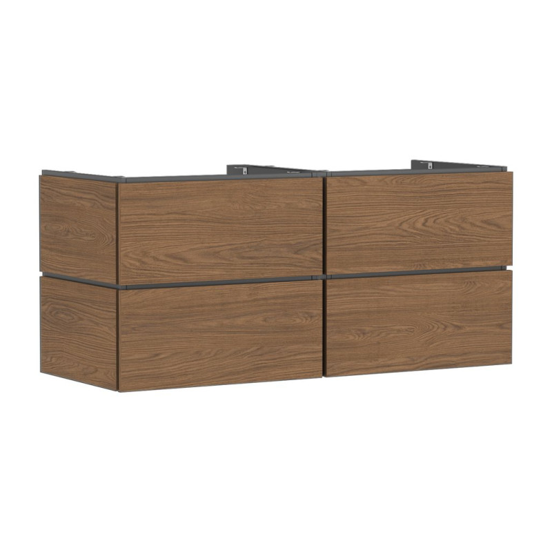 Тумба під раковину підвісна Hansgrohe Xilesa E 137,5х55 см ДСП дуб кашемір 54305550