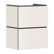 Тумба під раковину підвісна Hansgrohe Xilesa E 48х38 см МДФ пісочно-бежевий матовий 54290780