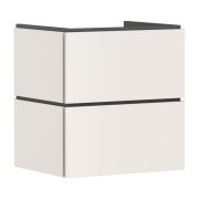 Тумба під раковину підвісна Hansgrohe Xilesa E 58х47 см МДФ пісочно-бежевий матовий 54293780