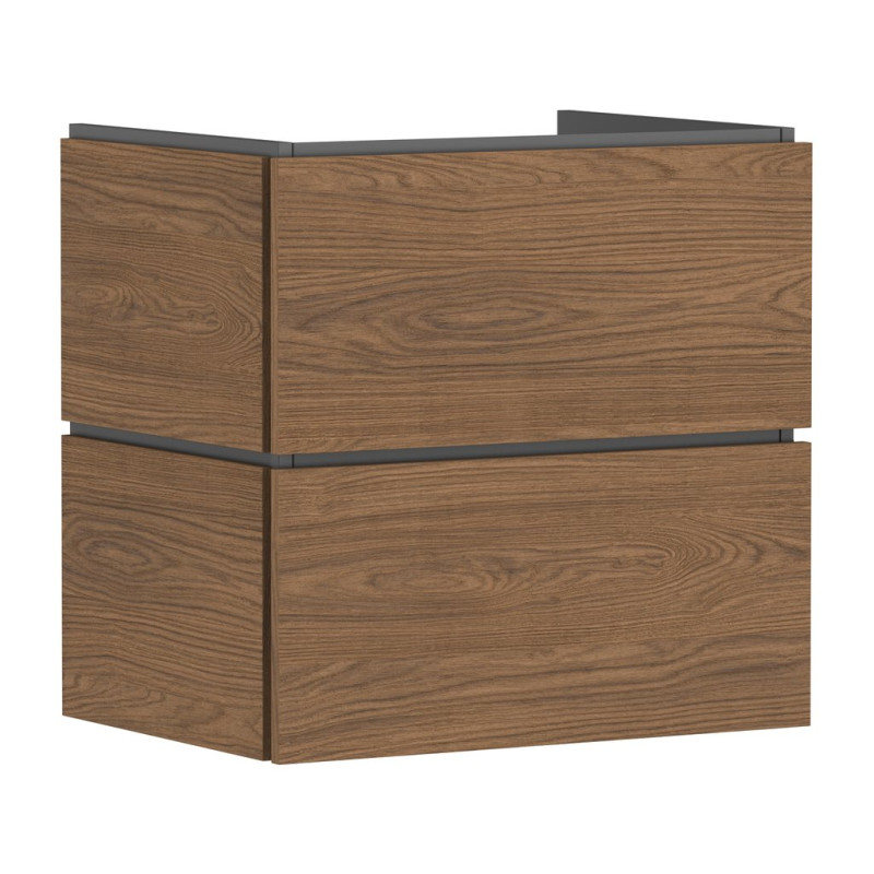 Тумба під раковину підвісна Hansgrohe Xilesa E 63х47 см ДСП дуб кашемір 54294550