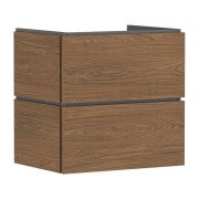 Тумба під раковину підвісна Hansgrohe Xilesa E 63х47 см ДСП дуб кашемір 54294550