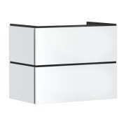 Тумба під раковину підвісна Hansgrohe Xilesa E 78х47 см МДФ матовий білий 54296700