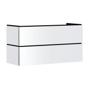 Тумба під раковину підвісна Hansgrohe Xilesa E 118х47 см МДФ матовий білий 54298700