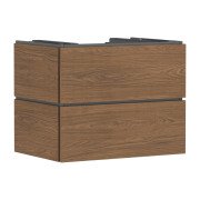 Тумба под раковину подвесная Hansgrohe Xilesa E 78х55 см ДСП дуб кашемир 54299550