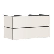 Тумба під раковину підвісна Hansgrohe Xilesa E 118х55 см МДФ пісочно-бежевий матовий 54303780