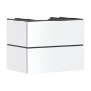 Тумба під раковину підвісна Hansgrohe Xilesa E 78х55 см МДФ матовий білий 54300700