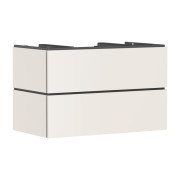 Тумба під раковину підвісна Hansgrohe Xilesa E 98х55 см МДФ пісочно-бежевий матовий 54302780