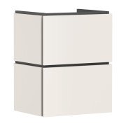 Тумба під раковину підвісна Hansgrohe Xilesa E 48х38 см МДФ пісочно-бежевий матовий 54290780