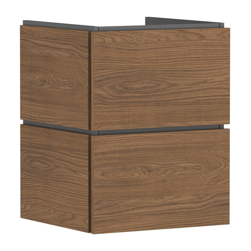 Тумба под раковину подвесная Hansgrohe Xilesa E 48х47 см ДСП дуб кашемир 54291550