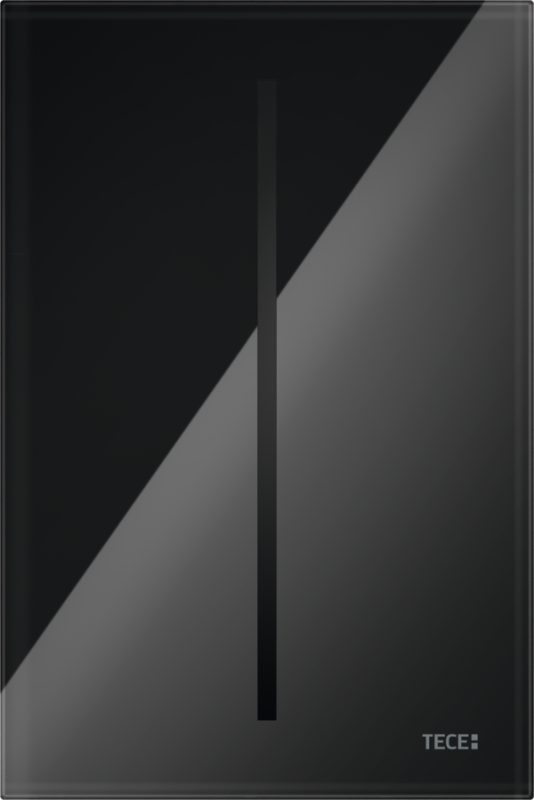 Панель змиву для пісуару TECE TECEfilo сенсорна скло чорний 9242065