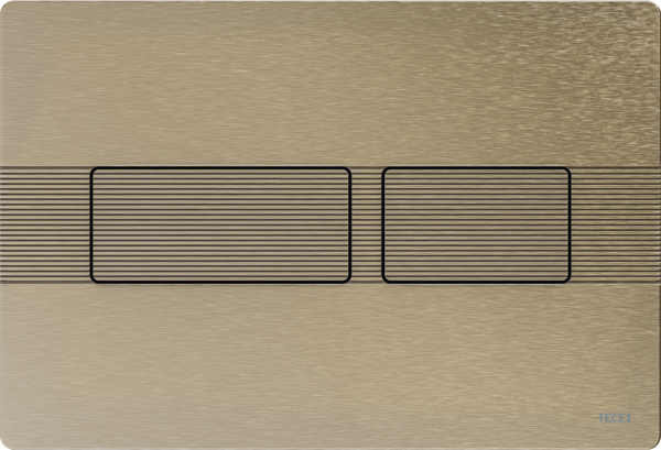 Кнопка смыва TECE TECEsolid для системы двойного смыва нержавеющая сталь никель матовый 9240437