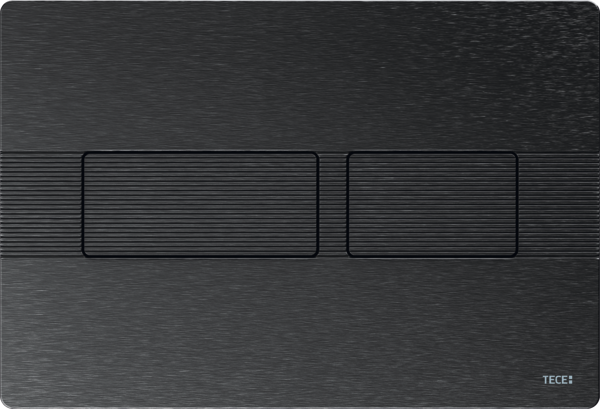 Кнопка смыва TECE TECEsolid для системы двойного смыва нержавеющая сталь графит матовый 9240438