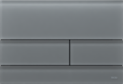 Кнопка смыва TECE TECEsquare II для системы двойного смыва стекло сигнальный серый 9240826