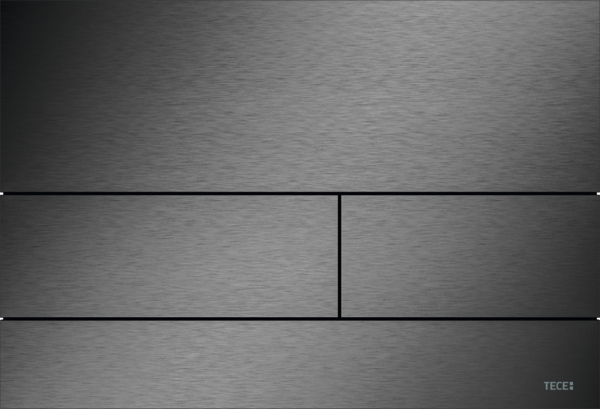 Кнопка смыва TECE TECEsquare II для системы двойного смыва металл матовый черный хром 9240846