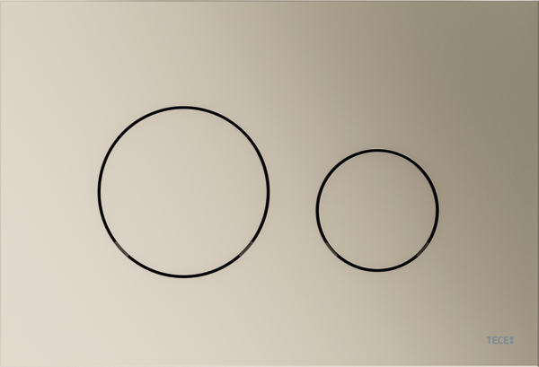 Кнопка смыва TECE TECEloop для системы двойного смыва пластик никель 9240935