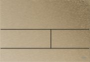 Кнопка смыва TECE TECEsquare II для системы двойного смыва металл никель матовый 9240843