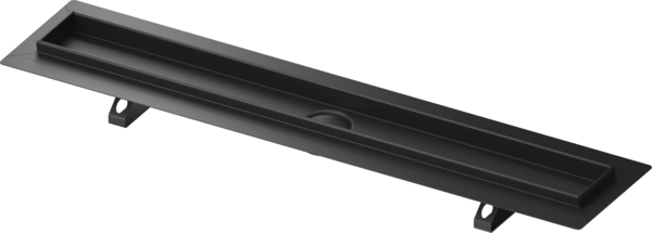 Жолоб водостічний TECE TECEdrainline 1200 мм нержавіюча сталь чорний матовий 601205