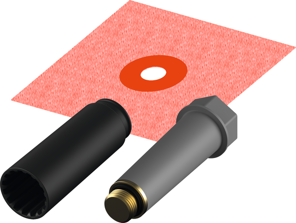 Комплект гидроизоляции Tece Seal System для настенных втулок 1/2