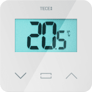Комнатный блок управления TECE TECEfloor SH-DT со встроенным датчиком температуры белый 77420051