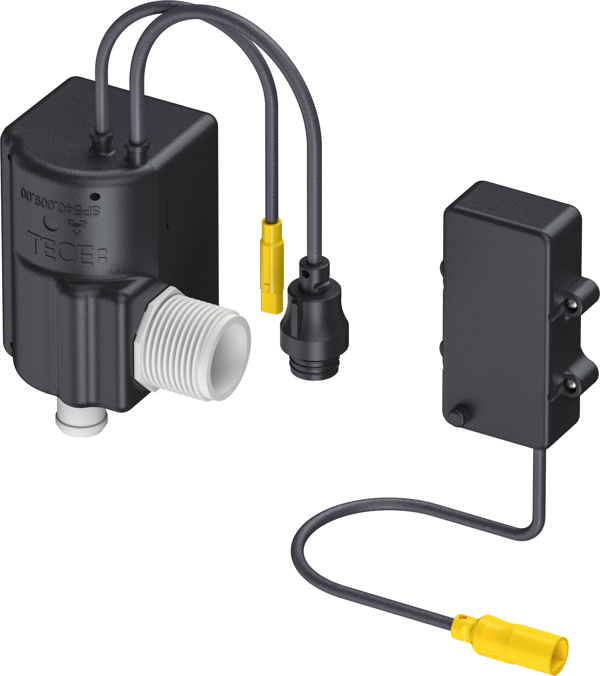 Акумуляторний електромагнітний клапан для поєднання із сенсорною панеллю Tece TECEfilo та клапаном змиву U2 9242091