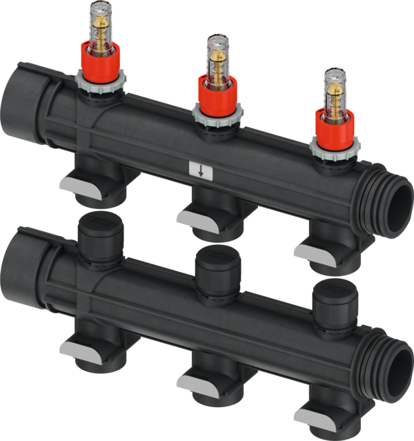 Модуль промышленного коллектора TECE TECEfloor 3 контура 77390117