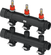 Модуль промышленного коллектора TECE TECEfloor 3 контура 77390117