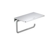 Держатель для туалетной бумаги Roca Hotels Round с полкой металл хром A817581C00