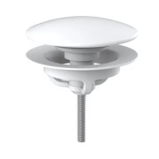 Заглушка для сливного клапана Roca клик-клак глянцевый белый AB005600RR