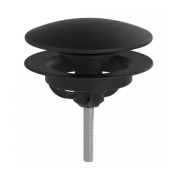 Заглушка для сливного клапана Roca клик-клак матовый черный AB00560NBR