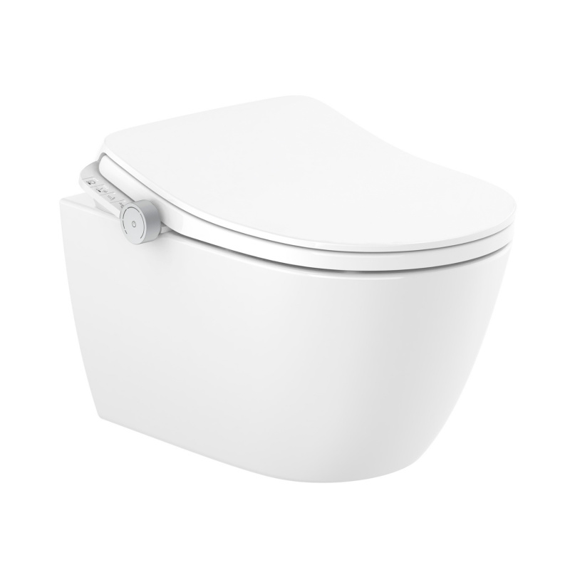 Унитаз-биде подвесной Roca Ona In-Wash 39х53 см сантехническая керамика белый A80315FS01