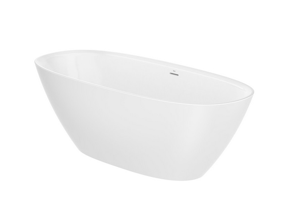 Ванна из искусственного камня Roca Ariane 180х80 см отдельно стоящая Stonex® белый A248669000