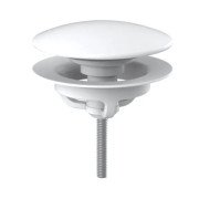 Заглушка для сливного клапана Roca клик-клак глянцевый белый AB005600RR