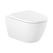 Унитаз подвесной Roca Ona Rimless Vortex 36х53 см сантехническая керамика белый A34668C000