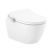 Унітаз-біде підвісний Roca Ona In-Wash 39х53 см сантехнічна кераміка білий A80315FS01