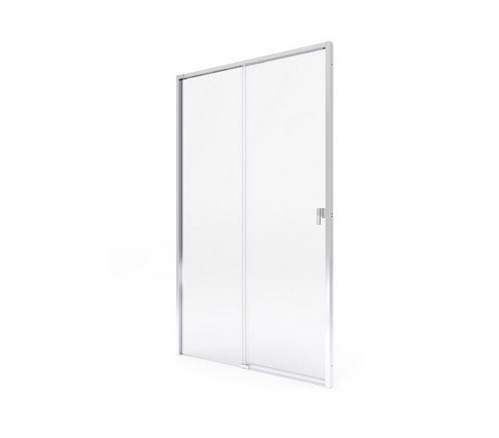 Душові двері Roca Metropolis-N 120х200 см профіль хром/прозоре скло AMP1312012M