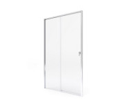 Душові двері Roca Metropolis-N 120х200 см профіль хром/прозоре скло AMP1312012M