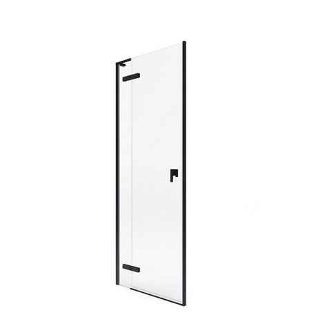 Душевая дверь Roca Metropolis-N 90х200 см профиль черный матовый/прозрачное стекло AMP0809016M