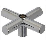 Хрестова ручка вентиля змішувача Roca хром AG0061600R