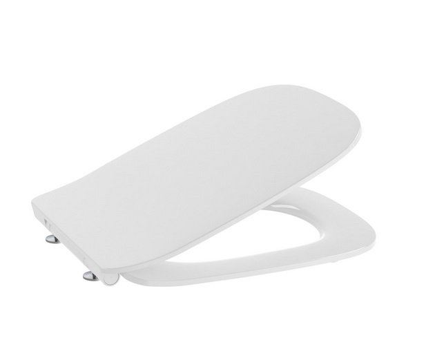 Сиденье с крышкой для унитаза Roca Debba Square Soft-Close дюропласт белый A8019D2005