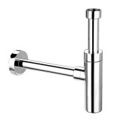 Сифон для раковины без слива McAlpine Lux 1¼ латунь хром CA32EU-CB