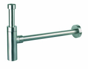 Сифон для раковины без слива McAlpine Lux 1¼ латунь нержавеющая сталь CA32EU-SN