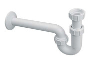 Сифон для раковины без слива McAlpine 1¼ пластик белый HC4PF-32