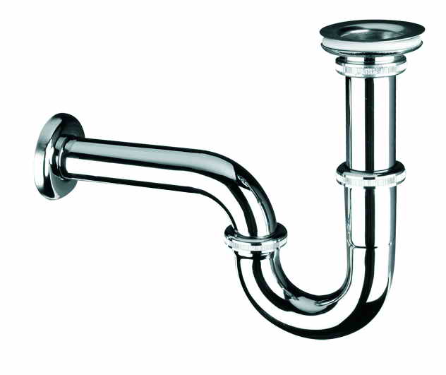 Сифон для раковини McAlpine 1¼ латунь хром 215+255CB